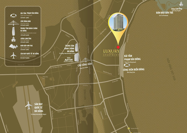 Vị trí dự án Luxury Apartment