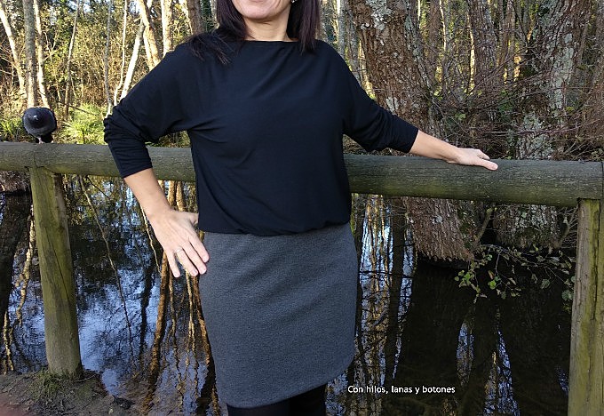 Con hilos, lanas y botones: Cómo hacer un vestido efecto falda y blusa