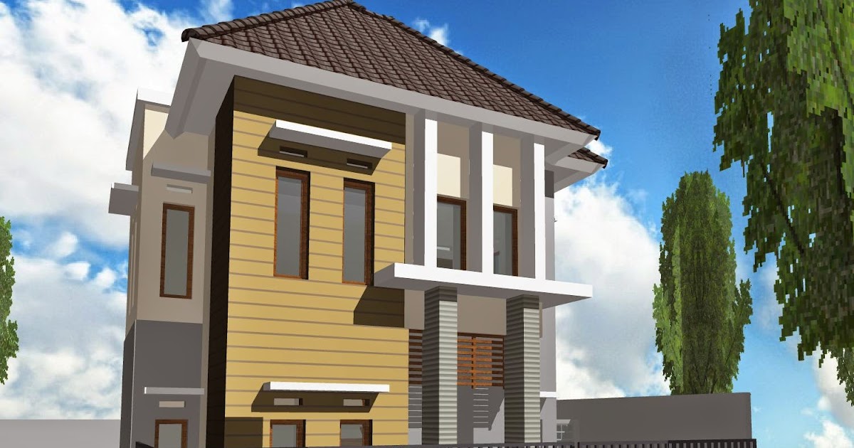Rab Rumah Minimalis 2 Lantai Xls Perum Sibela