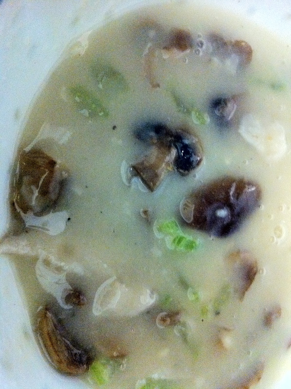 Skinny Healthy Lifestyle: Low fat cream of mushroom soup
