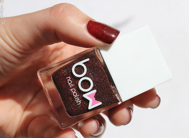 Become a stunning Hex with Bow nail polish