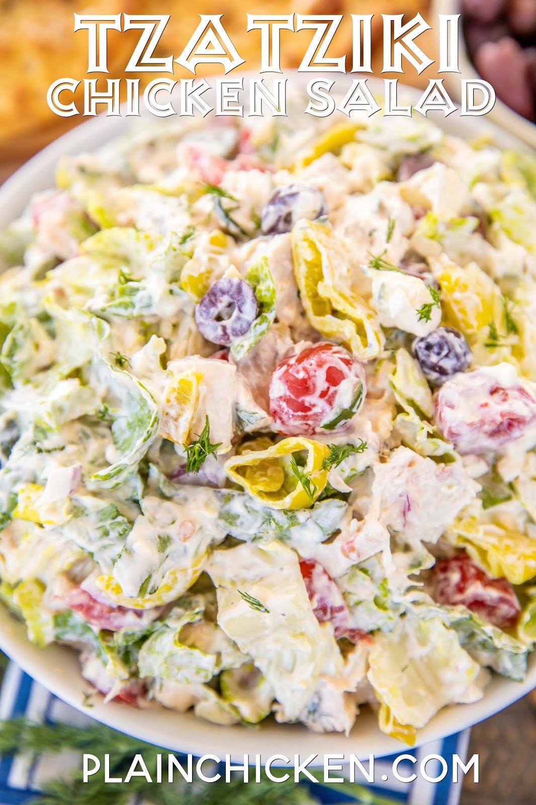 Tzatziki Chicken Salad Plain Chicken®