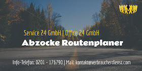 Abzocke Routenplaner  Service 24 GmbH  Office 24 GmbH