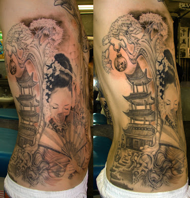 geisha tattoo