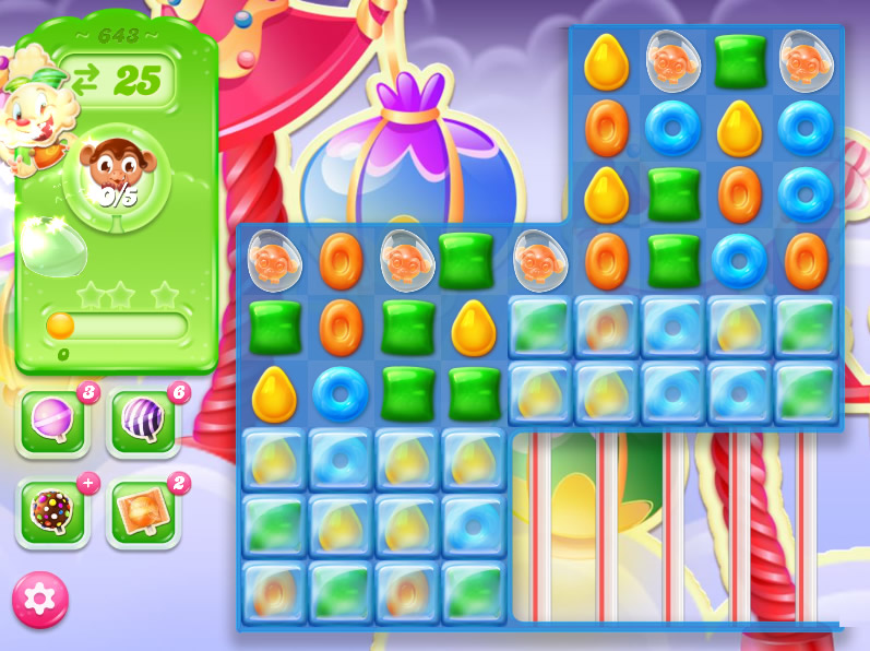 Candy Crush Jelly Saga level 643 Candy Crush Jelly Saga level 643