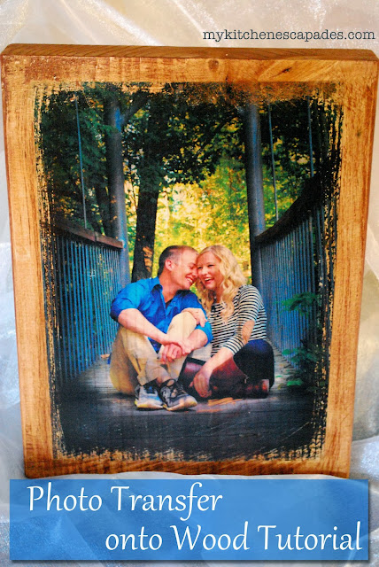 Photo transfer to wood tutorial - DIY Gifts