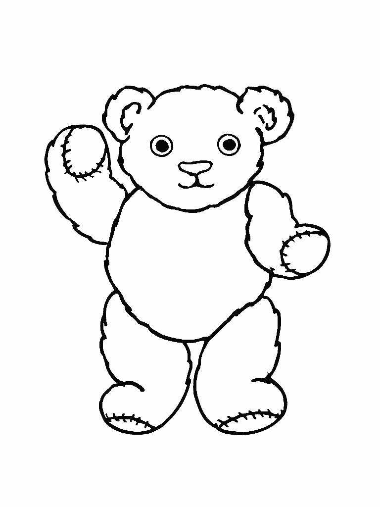 cute bear coloring pages | Kids Coloring Pages