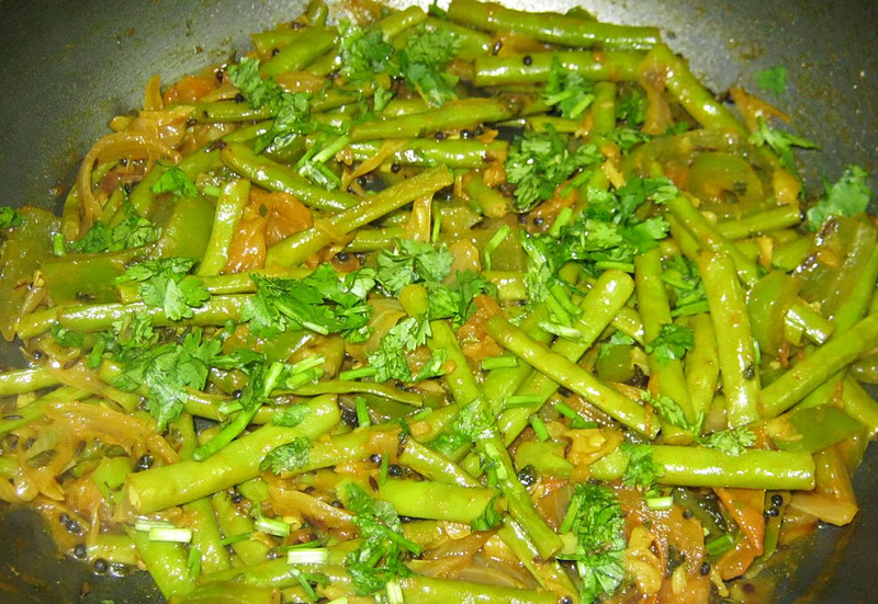 Arjunpuri's Kitchen String Beans Curry