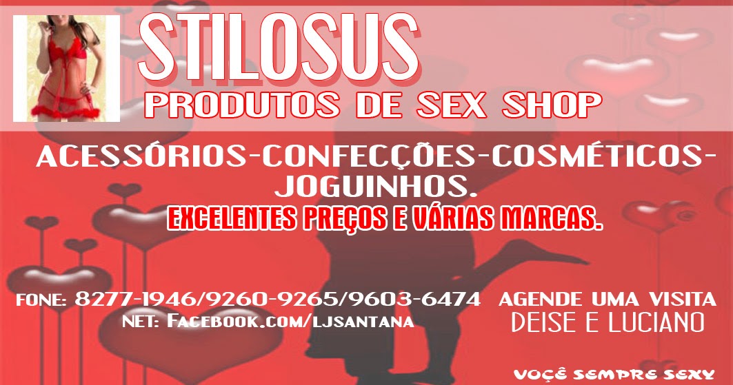 Stilosus Produtos De Sex Shop Nosso CartÃo De Visitas