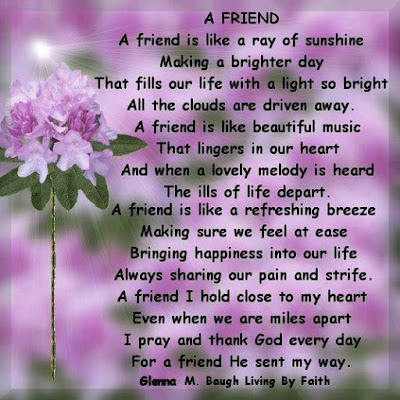 Friendship Poems Friendship Poems