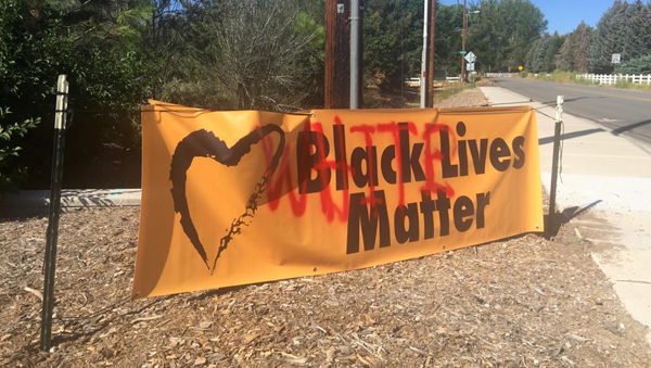 The Liberal Pulpit Uus And Black Lives Matter Banners