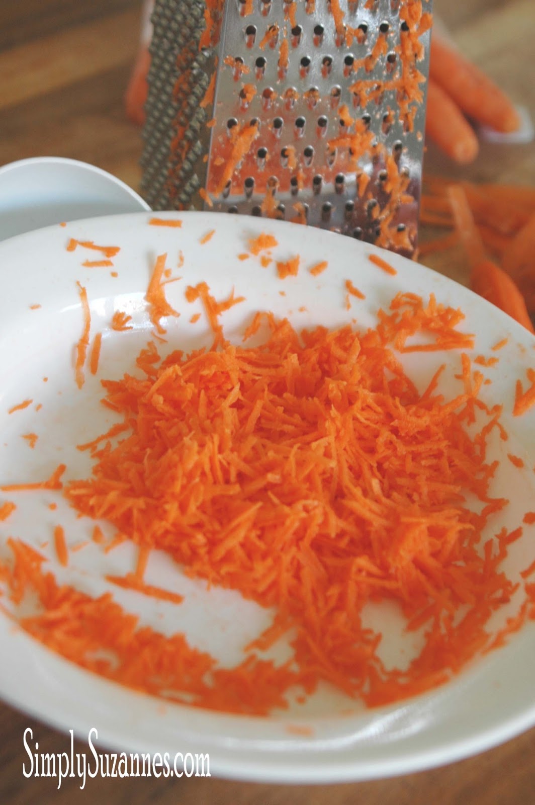 Simply Suzanne's AT HOME: carrot cake roulade with cream cheese filling