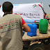 Distribusi air bersih Peduli Palestina