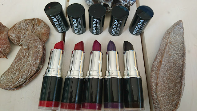 Freedom Pro Lipstick Kit Vamp Collection Review And Swatches Maša M Blog
