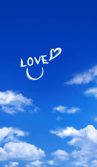 Love Smile in the Blue Sky