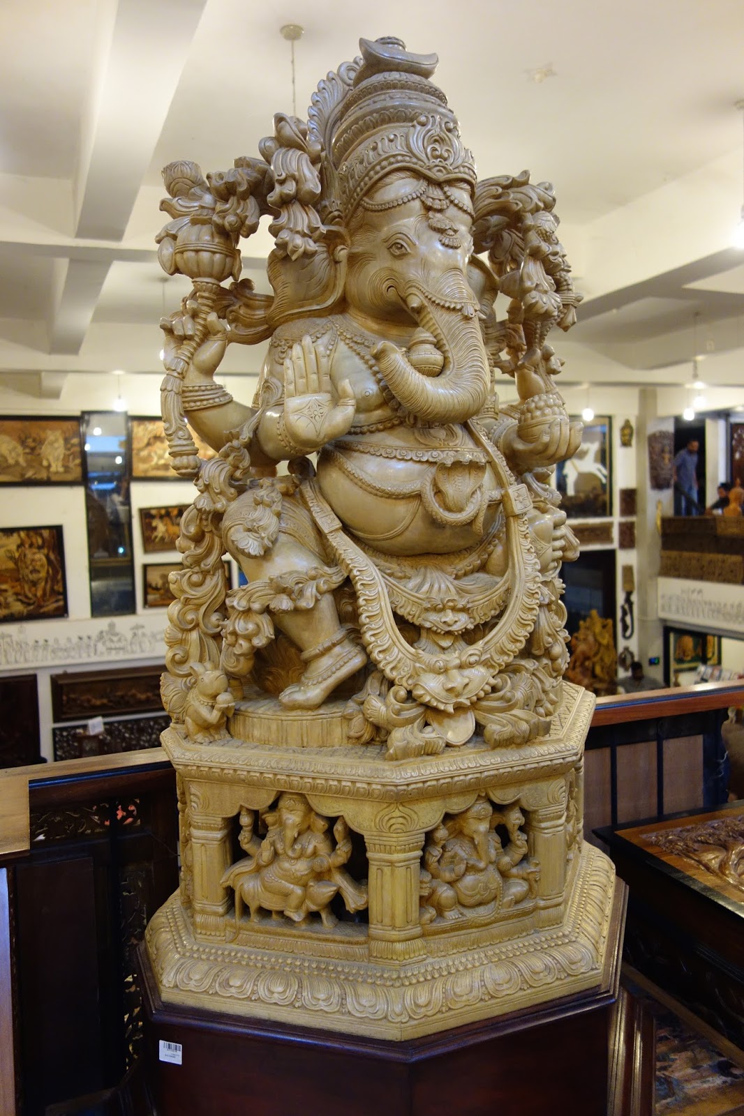 Sohum Sutras Wood carving in Sri Lanka
