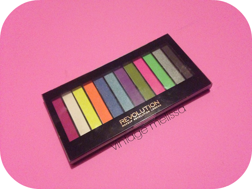 Makeup Revolution acid brights palette