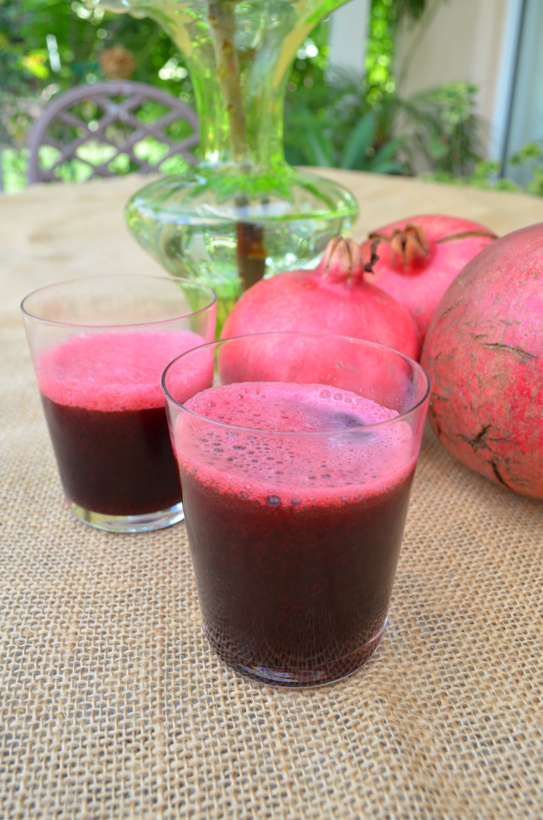 Entertaining From an Ethnic Indian Kitchen Pomegranate juice