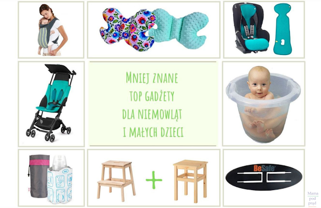 Mniej znane top gadżety dla niemowląt i małych dzieci