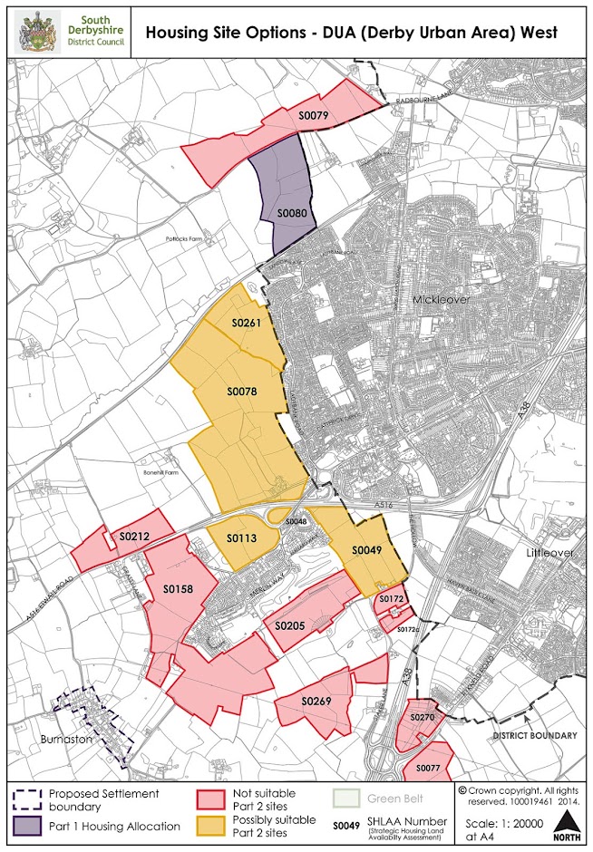 South Derbyshire Local Plan Part 2 Consultation