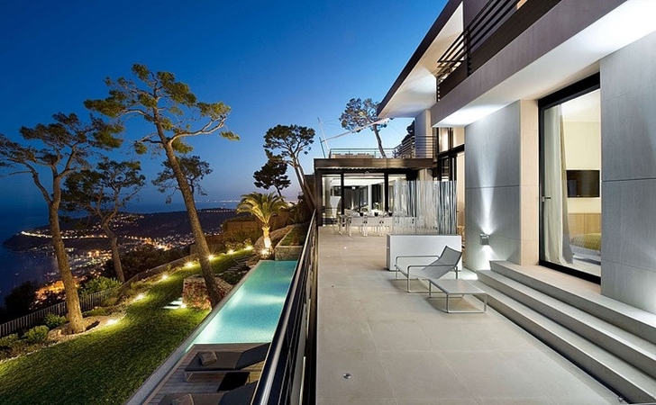 World Of Architecture Modern Bayview Villa In C 244 Te D Azur