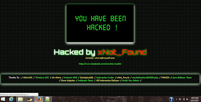 Script Deface Keren By xNot_Found Script Deface Keren By xNot_Found