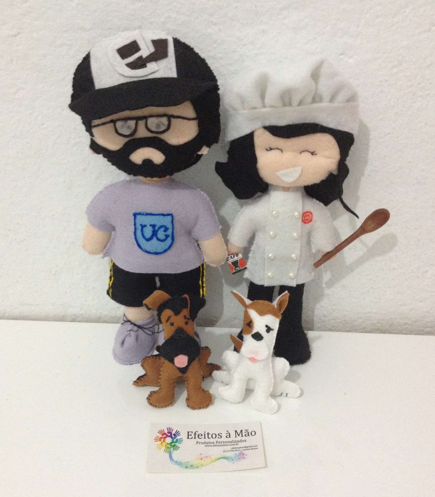 Efeitos \u00e0 M\u00e3o: Bonecos Personalizados