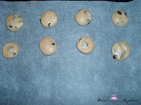 Formando mini galletas