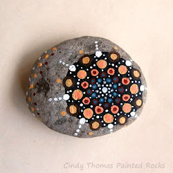 dotted mandala rock stone rocks painting paint mandalas animals painted dots nativity round flat sets ok pitted