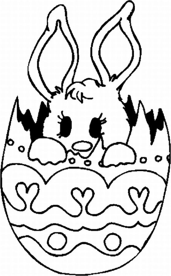 Free Coloring Pages: Printable Easter Coloring Pages