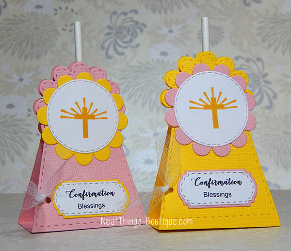 Neat Nook Creations Confirmation Party Favors