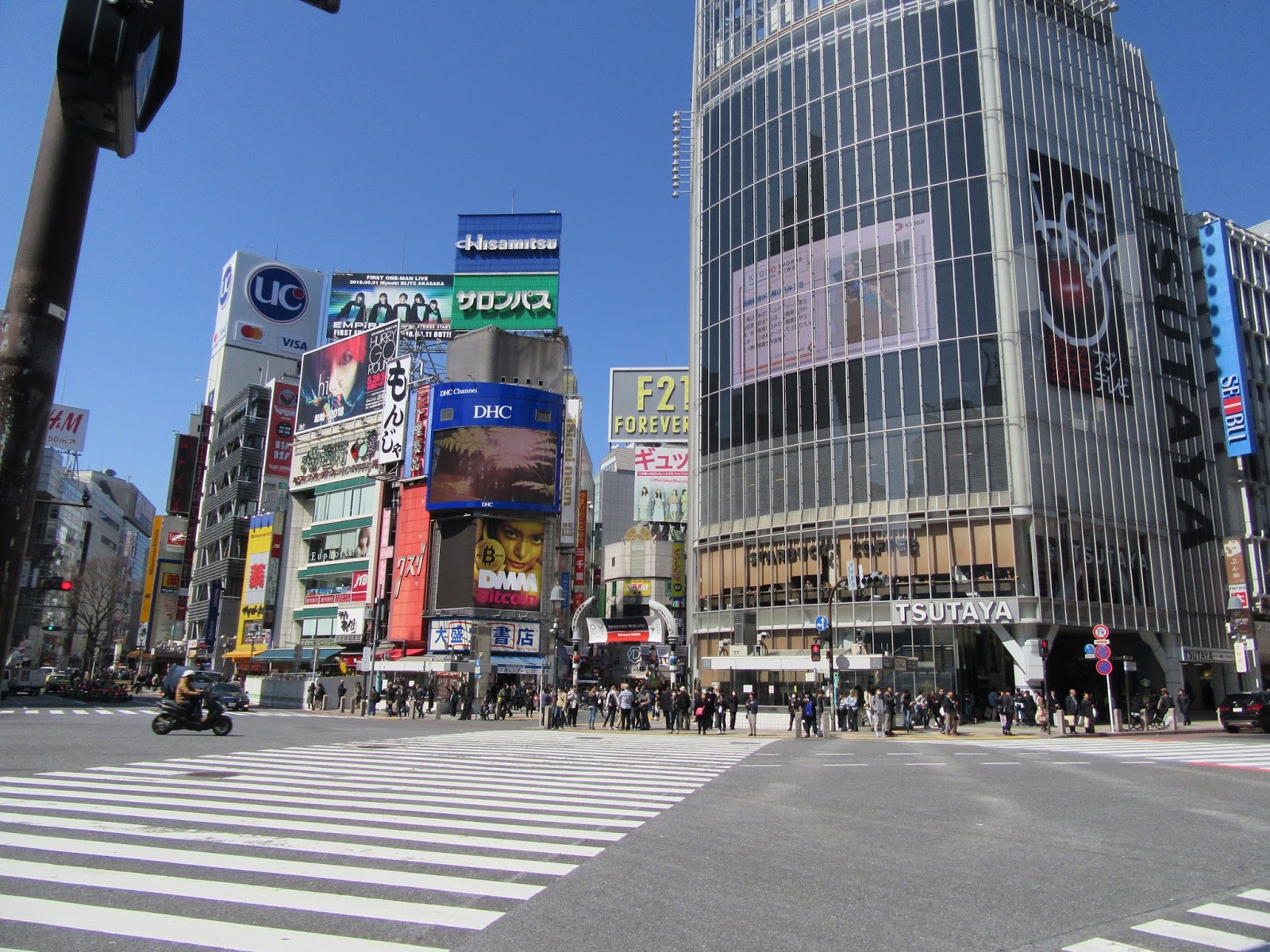 misadventures with miso Shibuya Scramble and hide