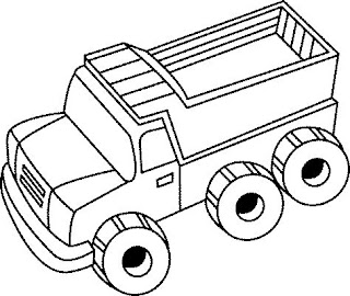 Coloring Transportation For Toddlers: Trucks Large Cars Coloring Pages