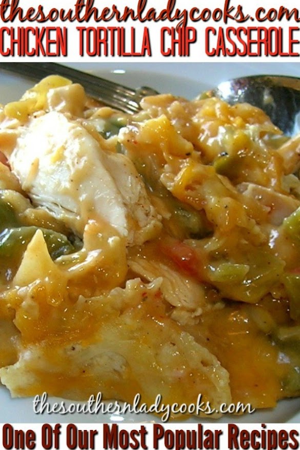 CHICKEN TORTILLA CHIP CASSEROLE