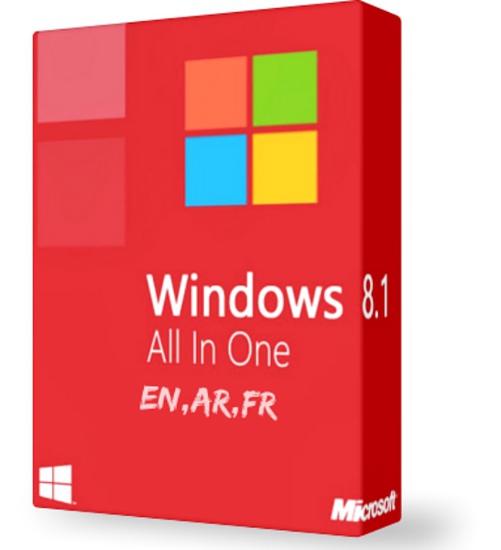 Windows 8.1 All-in-One ISO 32 Bit / 64 Bit Full Version for FREE