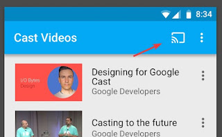 Tasto Cast App Cast Button