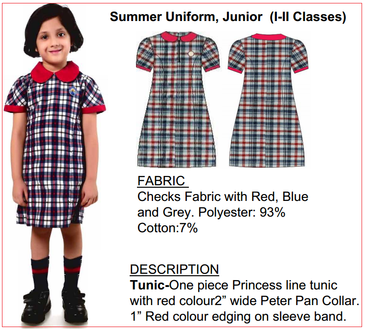 New Uniform design in KV from 2012-13 Official circular and image