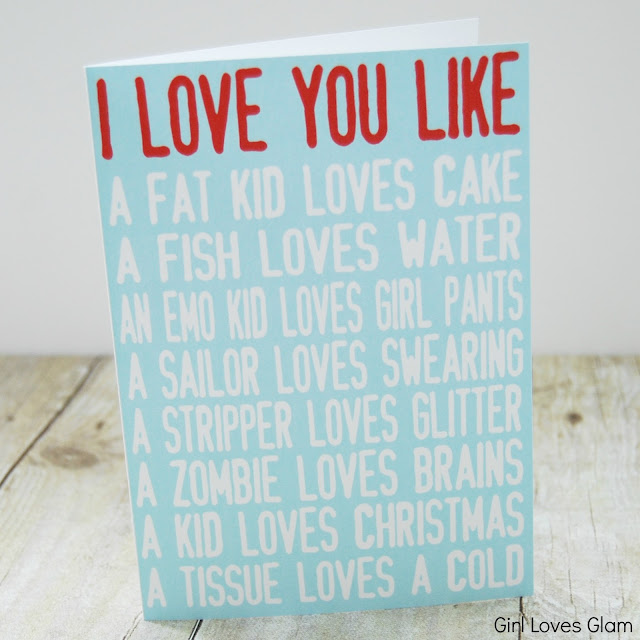 I love you like printable adult valentine