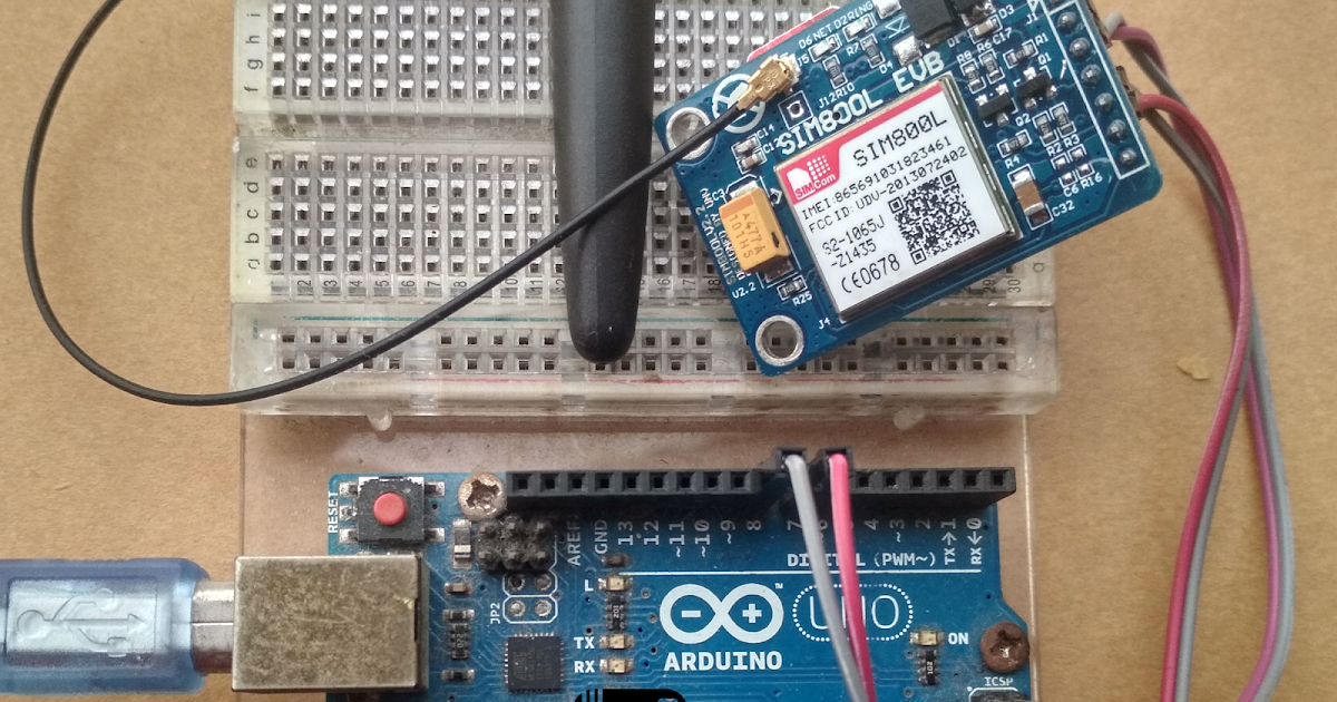 CARA PROGRAM GSM MODULE SIM800L V2 MENGIRIM SMS MENGGUNAKAN ARDUINO ...