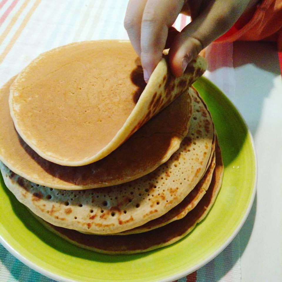 Receita Panqueca de Aveia - Nutrição em blogue