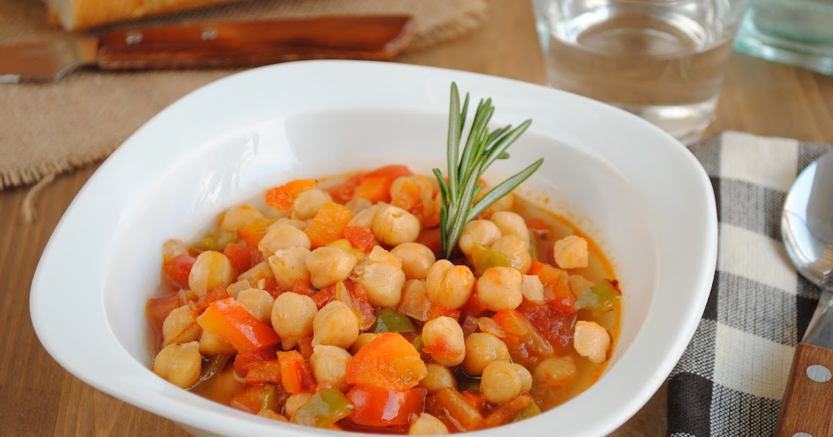 Cocinando con Neus Garbanzos con verduras