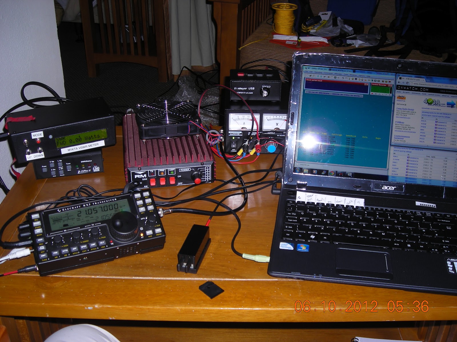 M1KTA's QRP ham radio blog So what does a DX station look like....