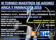 XI Torneo de Maestros Ajedrez Arica 2015