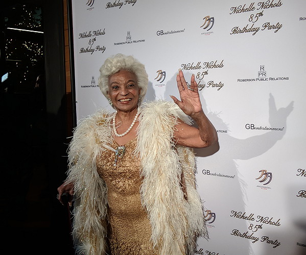 Nichelle Nichols 85th Birthday Celebration ~ JeanBookNerd