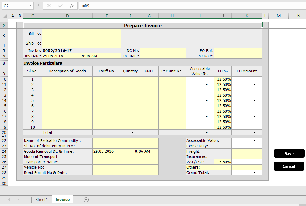 central-excise-invoice-in-excel-excel-utility