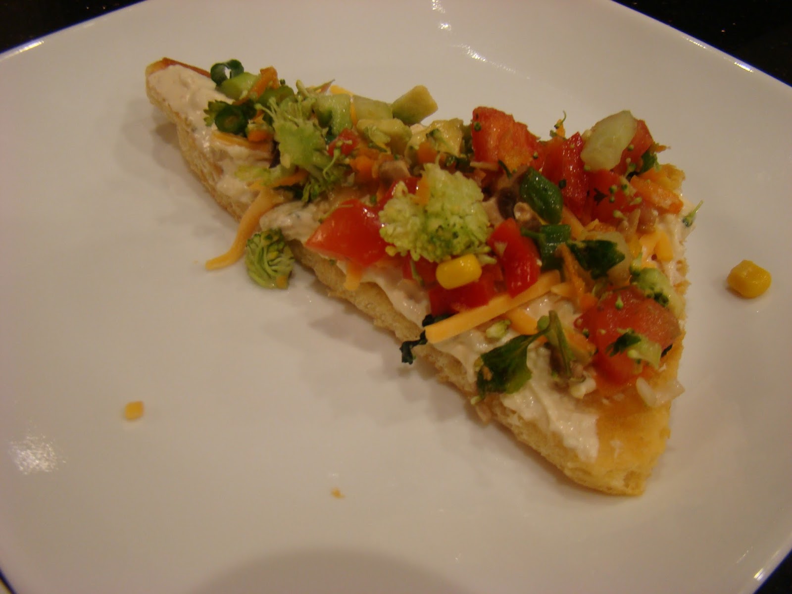 My Favorite Recipes Collection Cool Veggie Crescent Roll Pizza with