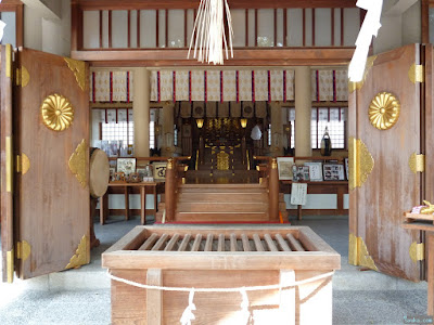 高津宮拝殿 高津宮拝殿