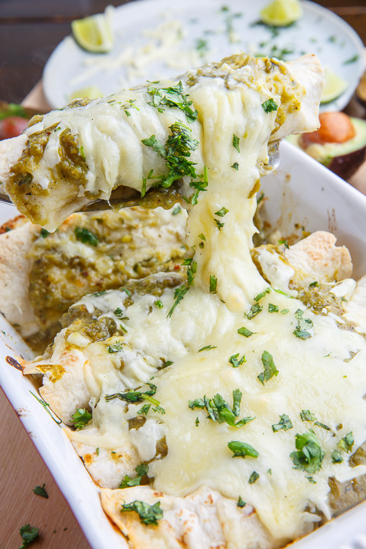 Chicken and Avocado Enchiladas Chicken and Avocado Enchiladas