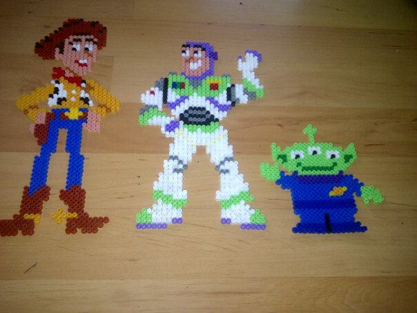 hama beads buzz lightyear