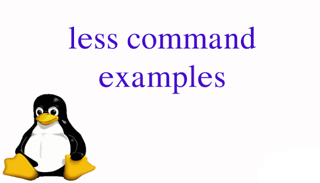 less command, Linux Tutorial and Material, Linux Guides, Linux Certification, Linux Live